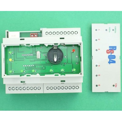 6 реле, Ethernet relay, ethernet контроллер реле, реле управляемое ...